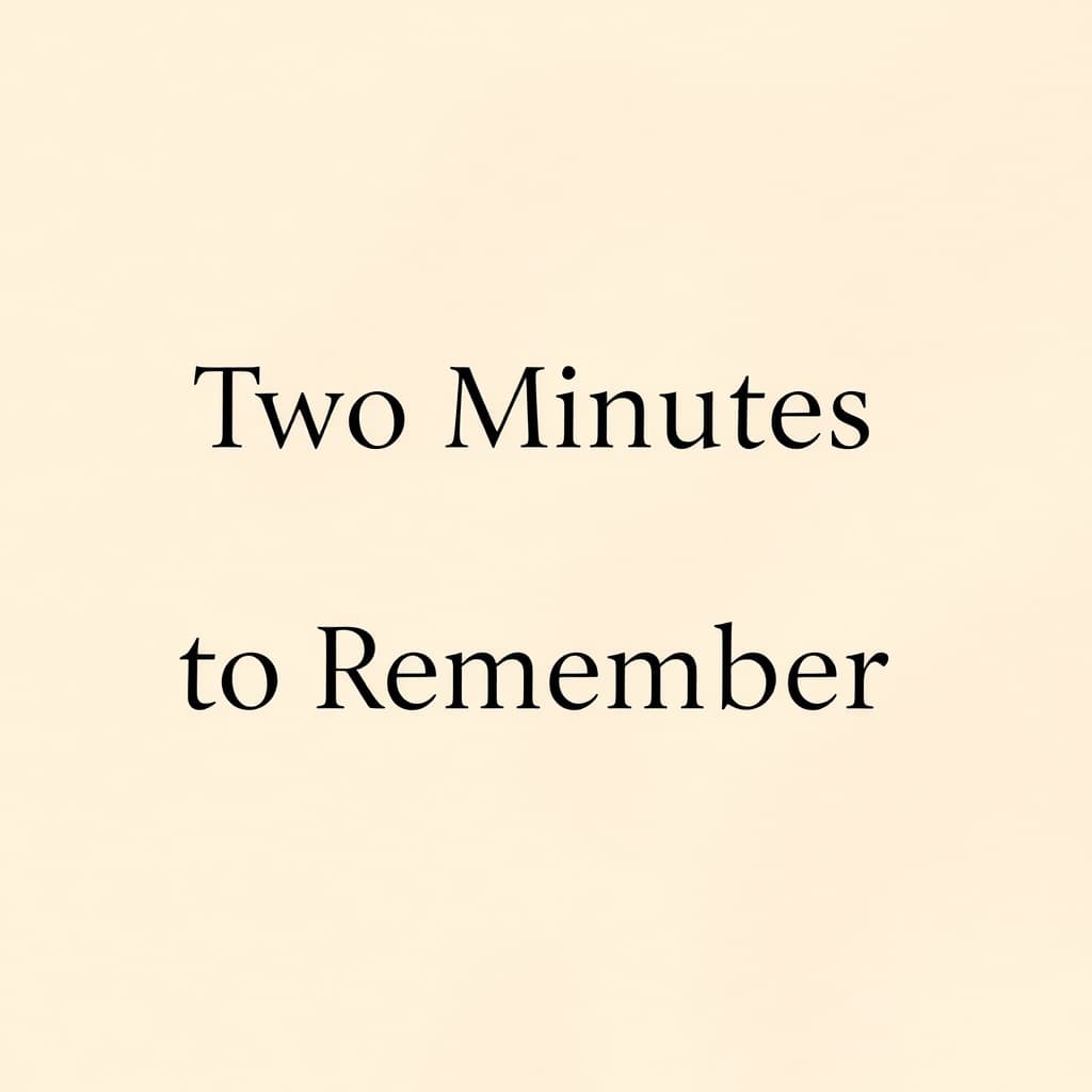 Two Minutes To Remember