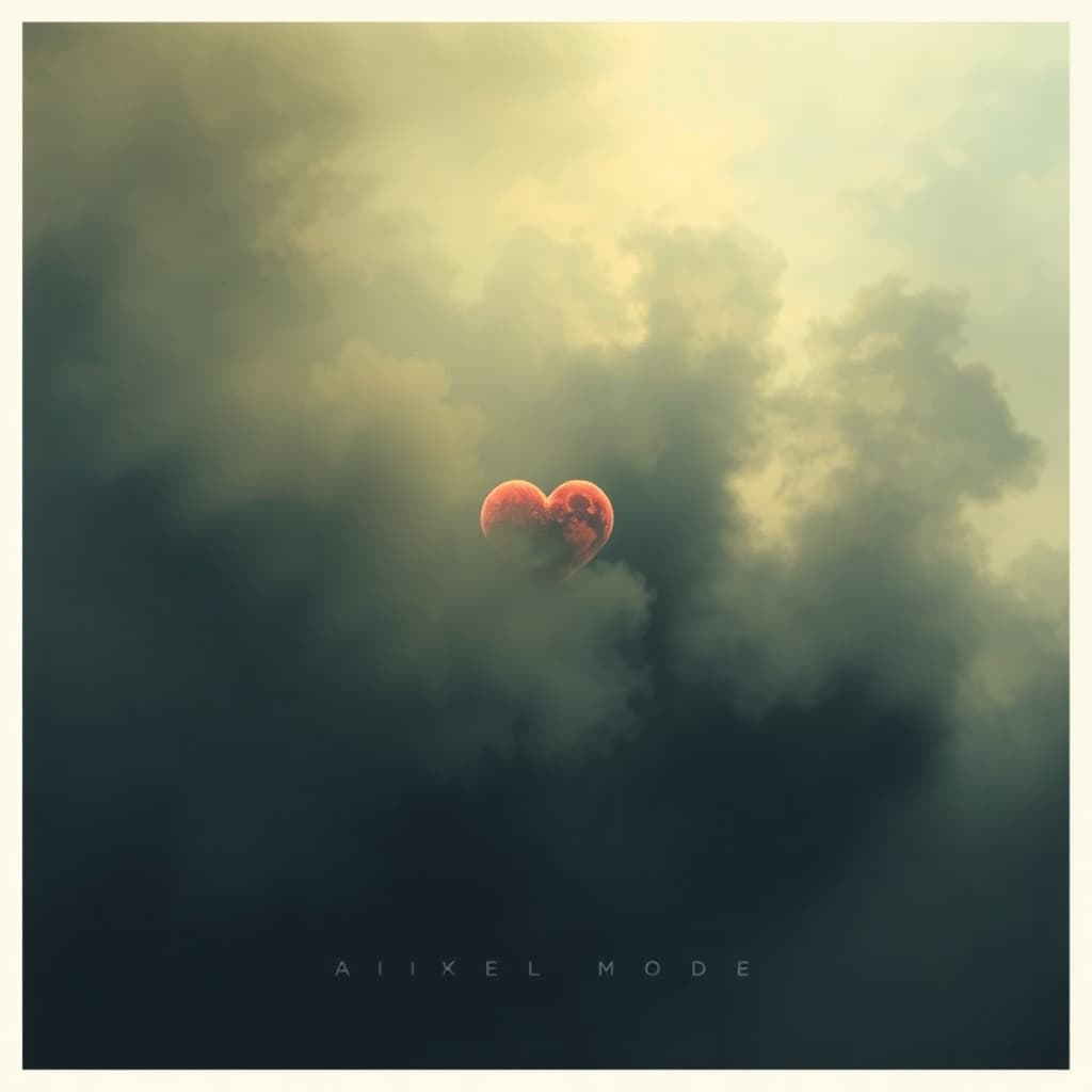 Pixel Heart on Airplane Mode